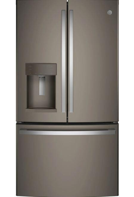 Rent To Own Ge Appliances 278 Cu Ft Energy Star French Door Refrigerator Slate At Aarons